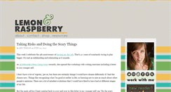 Desktop Screenshot of lemonandraspberry.com